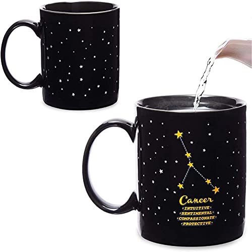 Tasse mit Farbwechsel, Sternzeichen Krebs, Astrologie, 325 ml Cover