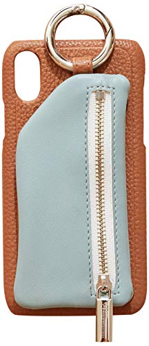 [ビューティ&ユース] AJEW エジュウ 【別注】∴コンビカラ― iPhone X/XS ケース 18465991091 2500 レディース ミッド ブラウン (25)