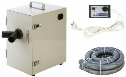 LED Digital Double Impeller Dust Collector Artificer Room Vacuum Cleaner 550W JT-D-26B for Dental, Laboratory, Industry