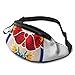JOCHUAN Voyage Taille Pack Russe Emboîtement Matryoshka Poupée Taille Sac Léger avec Prise pour Casque Et Bretelles Réglables Homme Fanny Pack pour Voyage Sport Randonnée