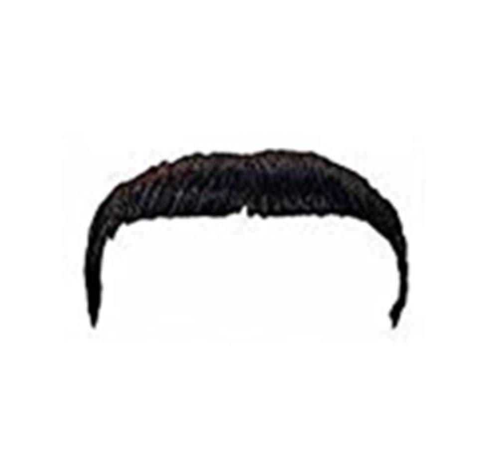 Rubie's Zapata Moustache Facial Hair Dark Gray One Size