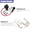 CILOYU Motorized Bike Carburetor with CDI Ignition Coil Magneto Coil Kit Replacement for 80cc 100cc 49cc 50cc 66cc 2 Stroke Engine Motorized Bicycle Gas Motor Parts #4