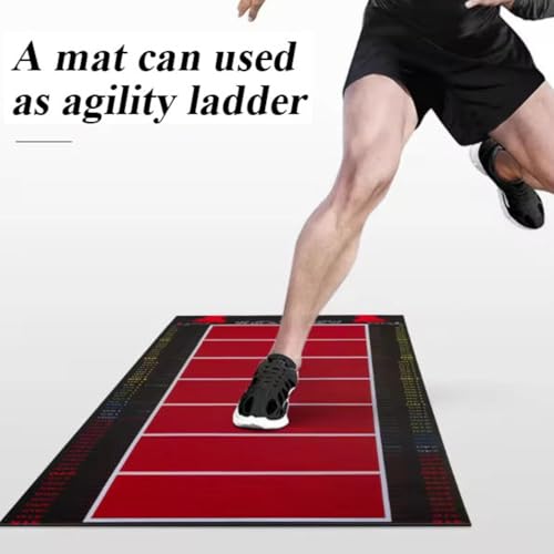 Alfombrilla de salto con absorción de golpes almohadilla de entrenamiento antideslizante de 350 cm 4