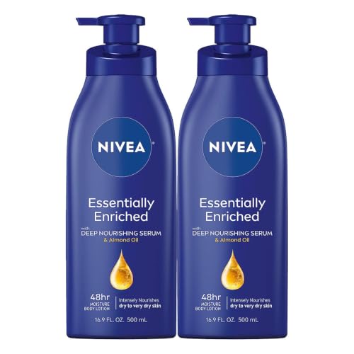 Nivea Essentially Enriched Body Lotion 16.9 Oz (Pack of 2)
