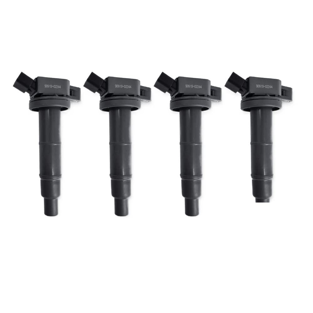 Amazon | 1/4 個のイグニッションコイル 90919-02244 9091902244 90919