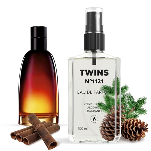 TWINS Impression of Fahrenheit | Perfume for Men Eau de Parfum | No.1121 | 3.4 Fl Oz / 100 ml