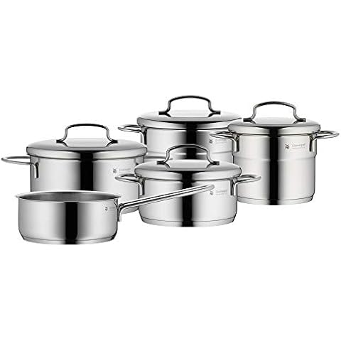 WMF Mini Set Silver Stainless Steel 5-Piece Cover