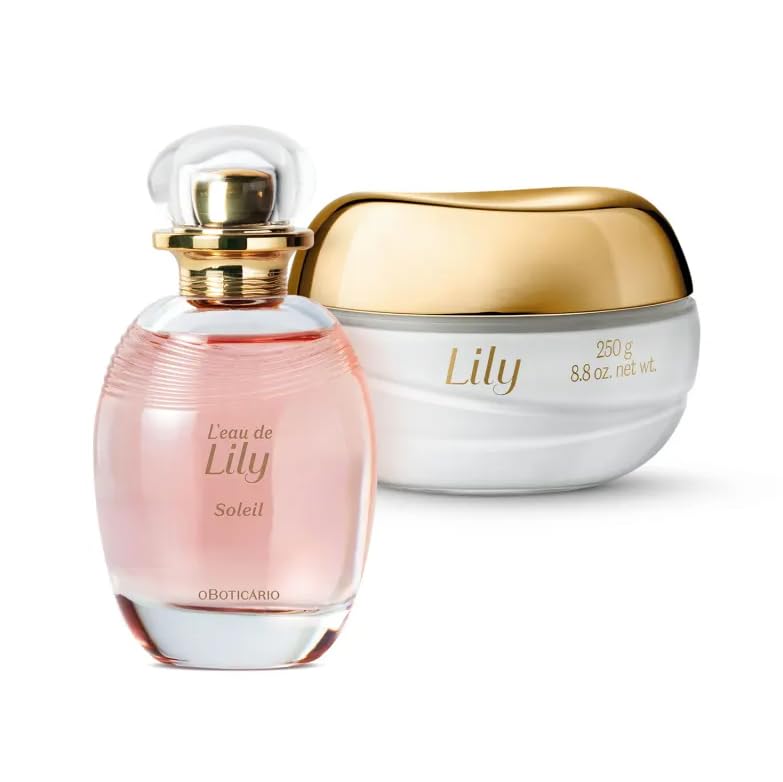 Combo Lily: Soleil Desodorante Colônia 75ml + Creme Acetinado