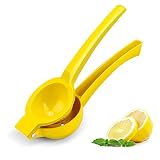 JIEJIE Lemon Squeezer - Lemon Juicer - Metal Manual Hand Juicer Tool, Lemon & Lime Squeezer,Kitchen Tools for citrus juicer & Dishwasher Safe