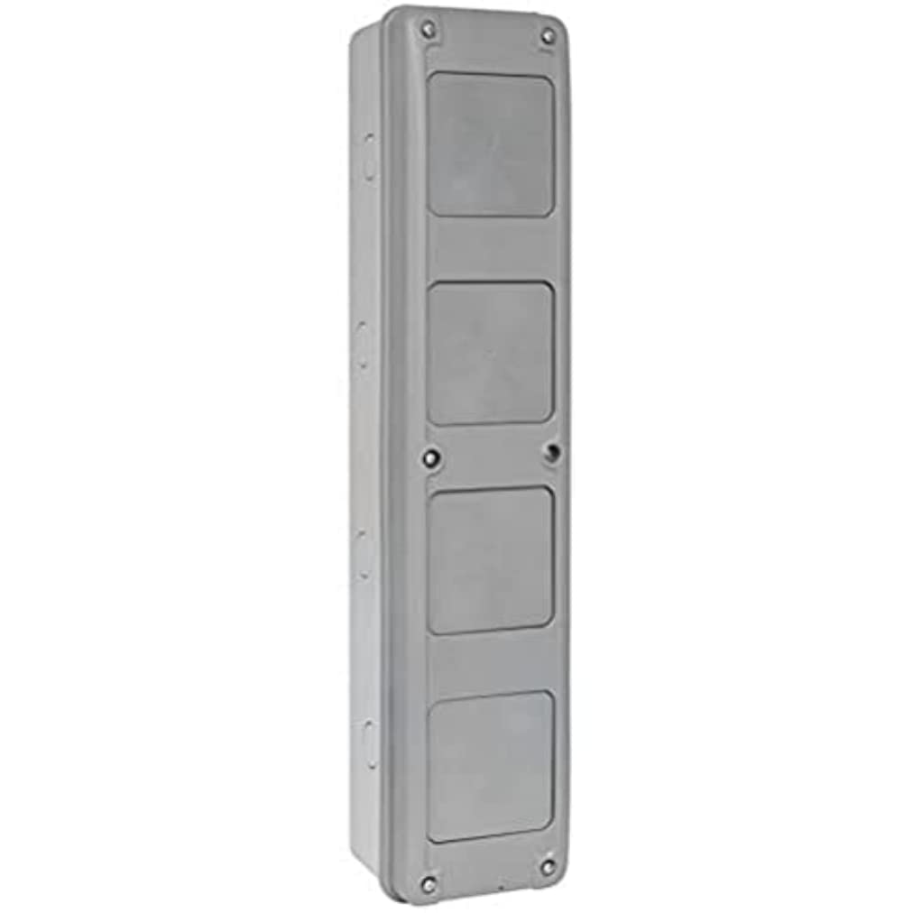 Gaine multifonction verticale pour coffrets Plexo³ 3 rangées pour ateliers et garages - 2