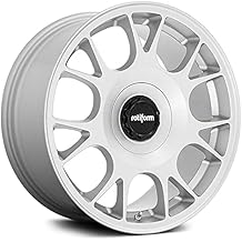 Rotiform TUF-R Custom Wheel - 18x9.5, +38 Offset, 5x120.65 Bolt Pattern, 72.56mm Hub - Silver Rim