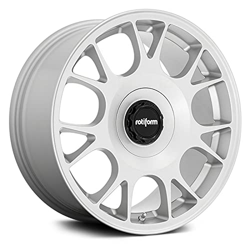 Rotiform TUF-R Custom Wheel - 18x9.5, +38 Offset, 5x120.65 Bolt Pattern, 72.56mm Hub - Silver Rim