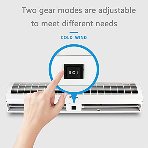 Instelbaar Windgordijn Met Twee Snelheden Onzichtbare Windmuur Bluetooth-afstandsbediening Windgordijn Sterk, Geschikt… - Image 6