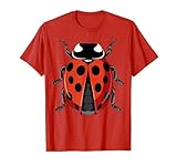 Ladybug Shirt Adult Kids Men Women Ladybug Costume T-Shirt