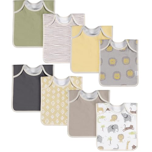 Image of Gerber Unisex Baby Lap Shoulder Bibs