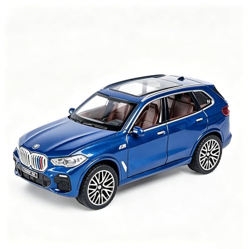 Coche de juguete BMW X5 con efectos de luz y sonido realistas para niños