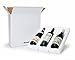 EcoBox 3 Bottle Wine Shipper - Styrofoam Cradle and Box (E-599)
