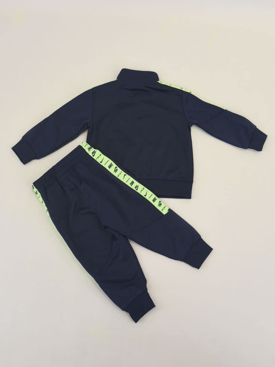 NIKE -Tuta COMPOSTA da Felpa E Pantalone -Felpa con Full Zip -Felpa con Polsini E Orlo A Costine -Pantalone con GIROVITA Elastico -Pantalone con Polsini A Coste