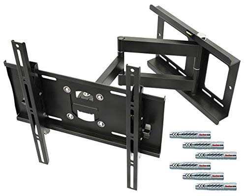 RICOO Supporto TV parete R23F 40“-75” pollici 81-165 cm Staffa