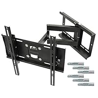 RICOO Supporto TV parete R23F 40“-75” pollici 81-165 cm Staffa televisore Girevole