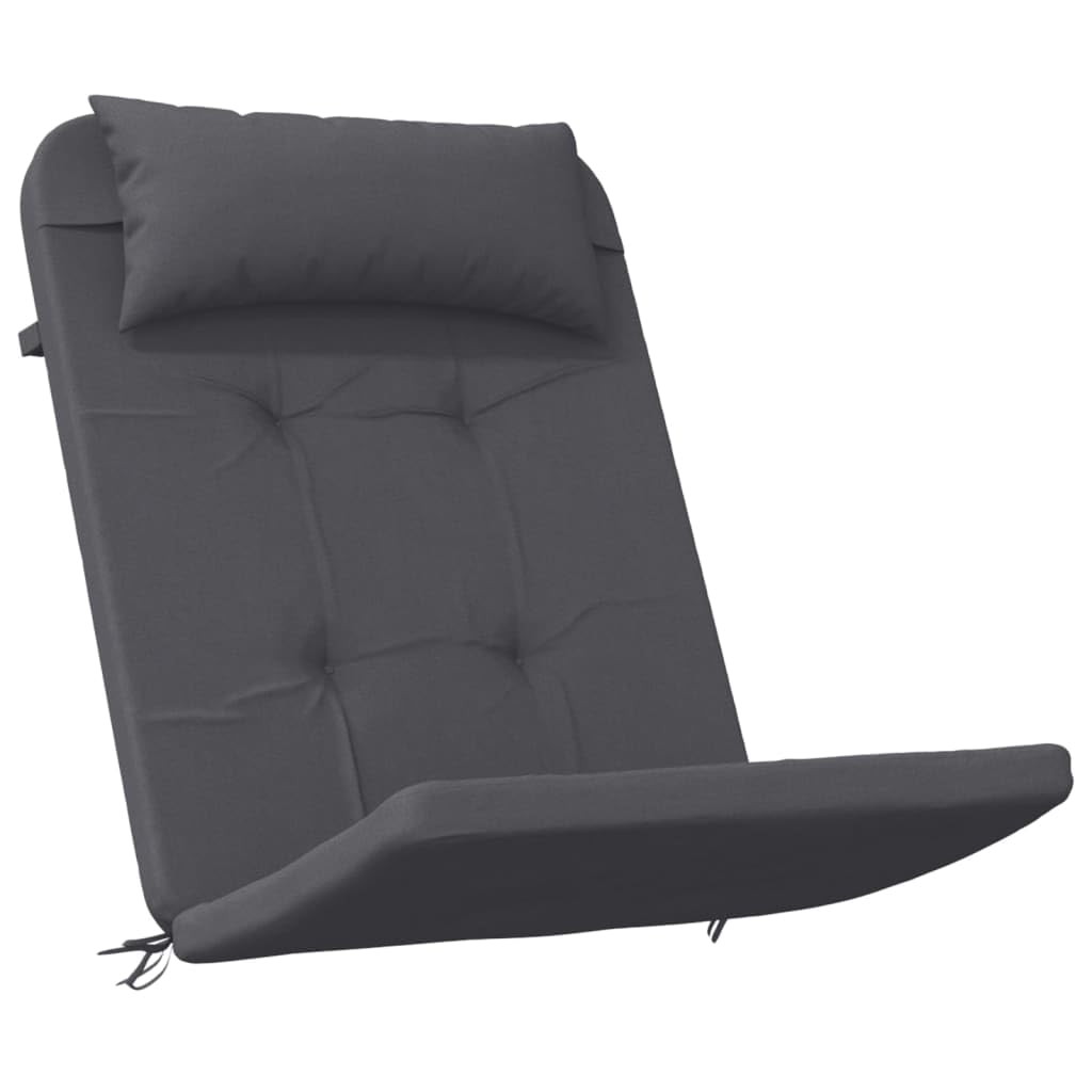 Adirondack, 2 cuscini per sedie, in tessuto Oxford, idrorepellenti, antiscivolo, con imbottitura in fibra di schiuma, per sedie da giardino, balcone, terrazza, sala da pranzo, ufficio