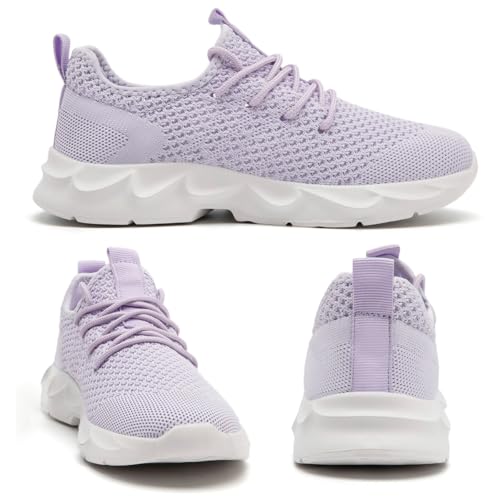 Image of DLWKIPV Womens Walking Shoes Slip On Sneakers Tennis Shoes Running Sport Workout Gym Shoes Athletic Non Slip Lightweight Breathable Fashion Casual Shoes for Travel Work