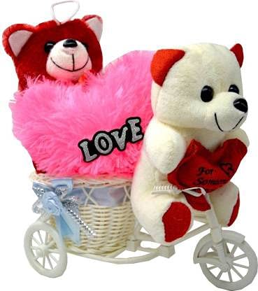 FLAURA Romantic Teddy Bear Couple G...