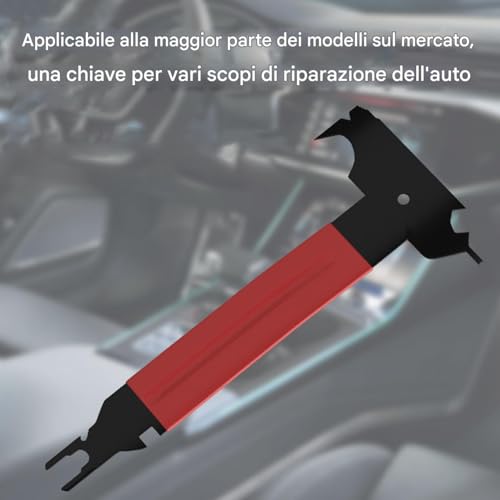 Extractor de paneles de coche con mango de acero para clips de camión y tractor 3
