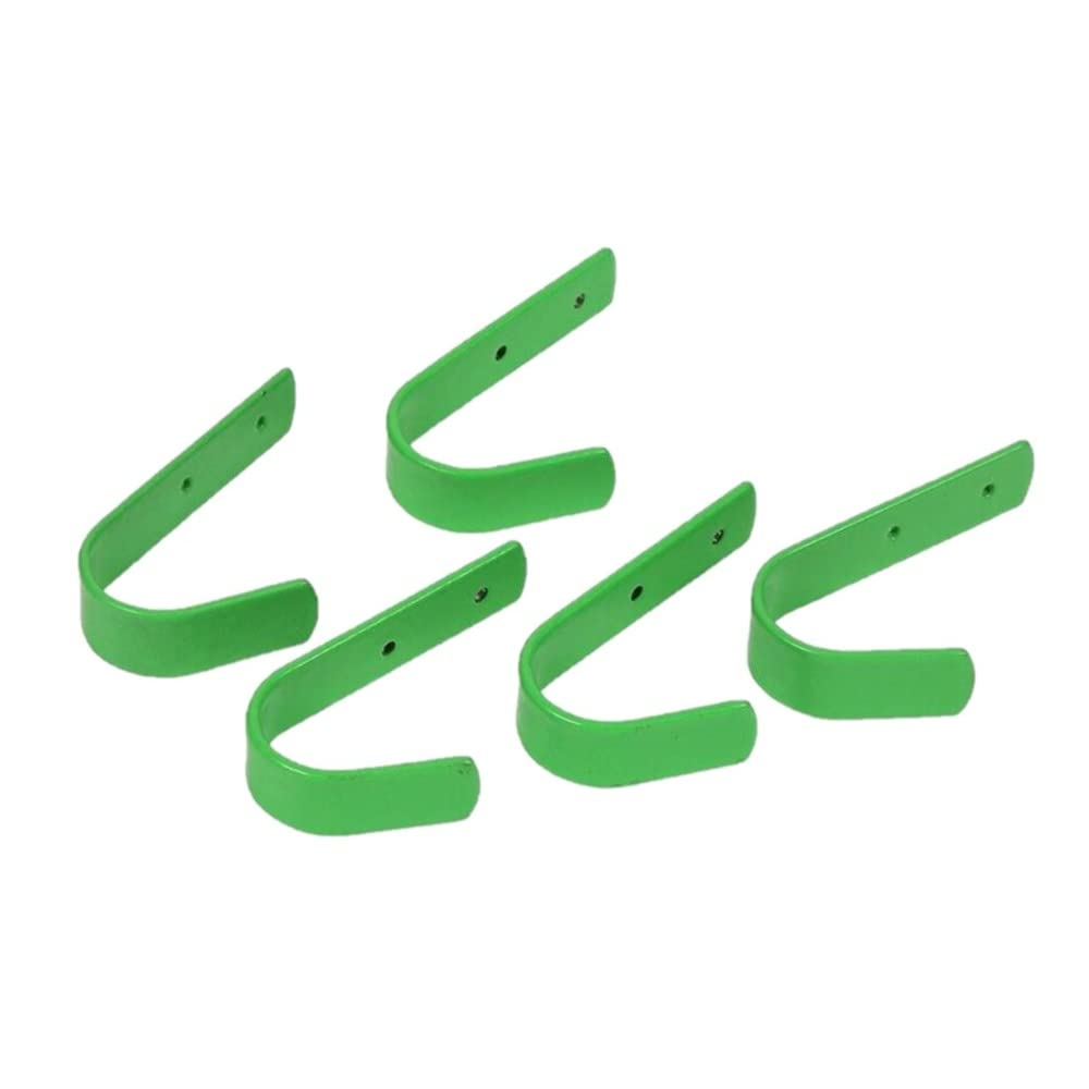 Shires Set Of 5 Stable Hooks Green