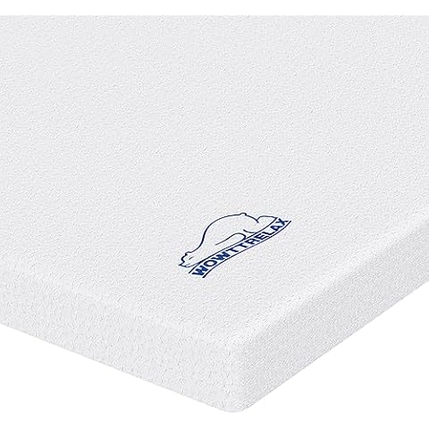 WOWTTRELAX Dual-Layer Memory Foam Mattress Topper Cover