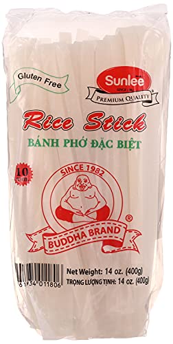 Tallarines de arroz Sunlee 10mm 400gr