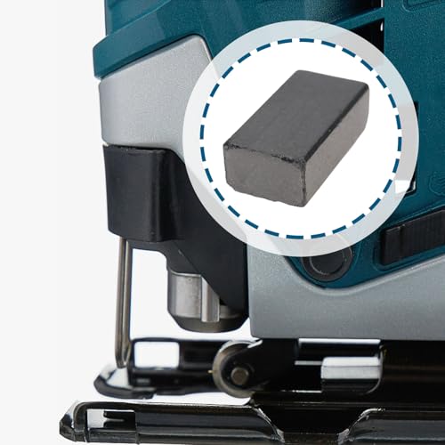 Briny River 4 Stück Kohlebürsten 14,8 X 7,8 X 4,8 Mm 2604321941 Kompatibel mit GST120BE GST135BCE GST150CE GST600BE