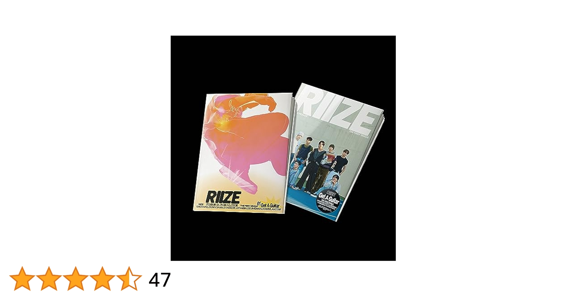 RIIZE 中華 中国 ウンソク kms 1.0 3枚 get a guitar RIIZE 中華