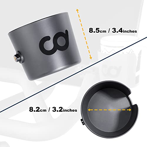 Cyclingdeal CD-PC-03 Cup Mug Water Bottle Holder Adjustable Bracket Mount Tray - For Indoor Exercise Bikes thumb #3