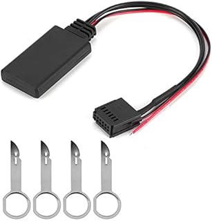 Car Bluetooth Module AUXIN Cable Wireless Audio Adapter Fit for Ford Focus/Mondeo/Fiesta 6000 CD