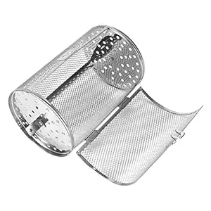 1218cm Stainless Steel Rotisserie Oven Basket for Roasting Baking Nuts Coffee Beans Peanut BBQ Grill Roaster