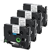 Labelife TZe-231 TZe231 Label Maker Tape Replacement for Brother P Touch Label Tape TZe TZ Tape 1...