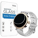 Frgnie Screen Protector Designed for TOZO S8 Smart Watch 1.32' (3 Pack) HD Anti Scratch, Bubble Free, Tempered Glass Film