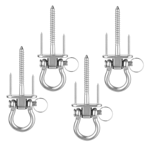 Awroutdoor Deckenhaken Schaukel, Schaukelhaken, aufhängung Haken mit Schraube für Beton Holz