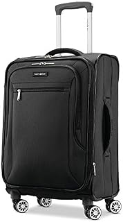 Samsonite Ascella X Softside Expandable Luggage with Spinner Wheels, Black