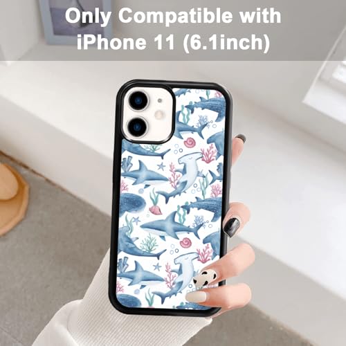 Coque iPhone 11 theme ocean silicone TPU transparent rigide souple - 6