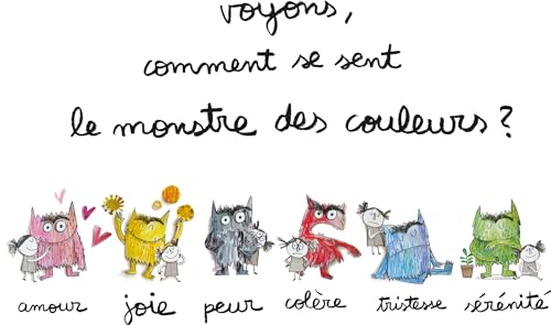 Asmodee - Le Monstre des Couleurs - Jeu de Société Educatif pour Enfants dès 3 Ans - pour Apprendre Les Emotions - Inspiré du Livre 2 à 5 Joueurs - 20 Min - en français - SpaceCow