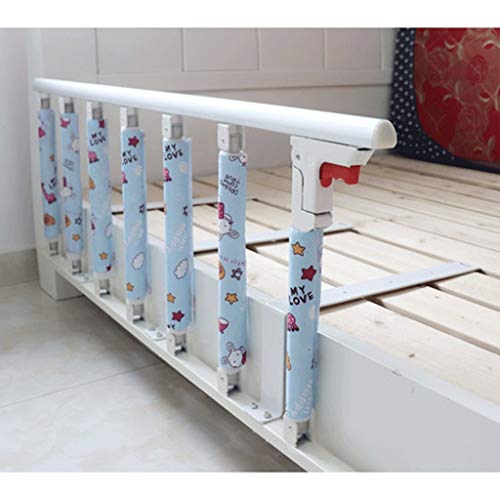 Rampe de lit portative 94x13 cm avec protection latérale anti-chute