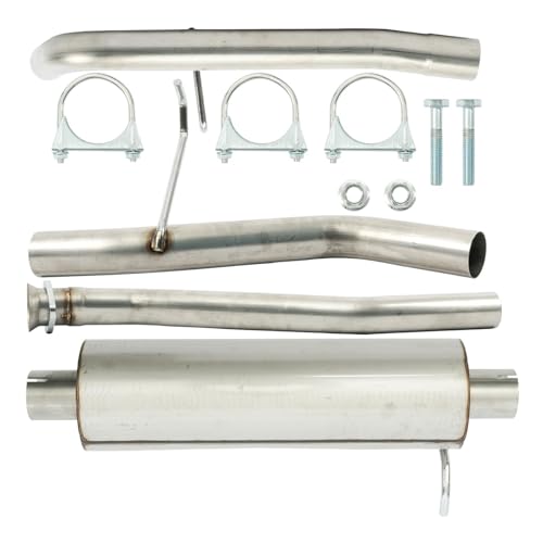 PHILTOP Cat-Back System, Stainless Steel Cat Back Exhaust System Fit for 2004-2012 Chevrolet Colorado by PHILTOP - Image 3