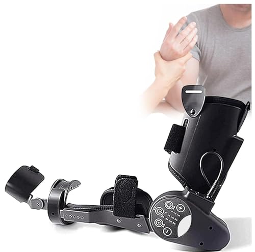 Dispositivo Eléctrico De Rehabilitación Del Codo Entrenador De Estiramiento De Codo Ejercitador De Brazo Con Soporte De Codo Articulado(Right)
