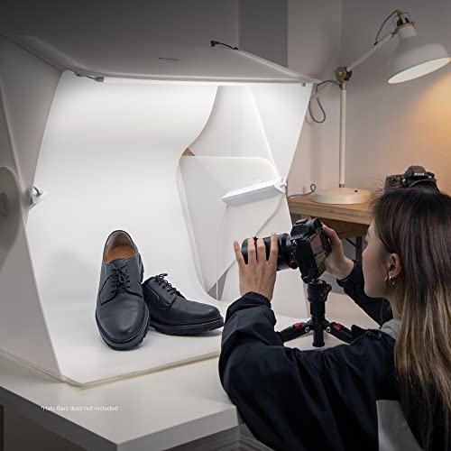 Foldio3 (25inch Lightbox for Product Photography / 25" x 25" / Portable Studio, Dimmable LED Chips, CRI 97+, Background Sheet Included | ORANGEMONKIE | World 1st All-in-one Photo Studio)