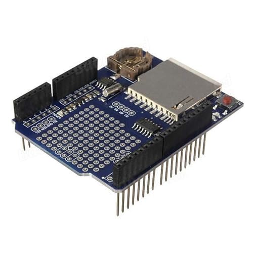 Image of Data Logging Shield XD-204 Data Logger Module Logging Shield Data Recorder Shield for Arduino UNO w /SD Card
