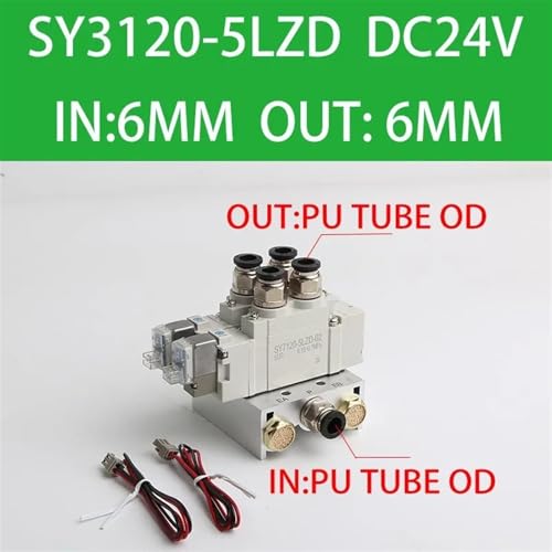 Électrovanne combinée AC220V pour automatiser la commande de vérin industriel - 3