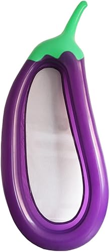Flotador inflable para piscina, flotador de tumbona de piscina para adultos, flotador de piscina inferior de malla de berenjena, silla flotante de