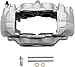 Front Disc Brake Caliper Assembly with Bracket for Hummer H3 2006 2007 2008 2009 2010, for Hummer H3T 2009 2010 for Pair Front Calipers Left and Right Replacement Replace# ‎18-5019 & 18-5018